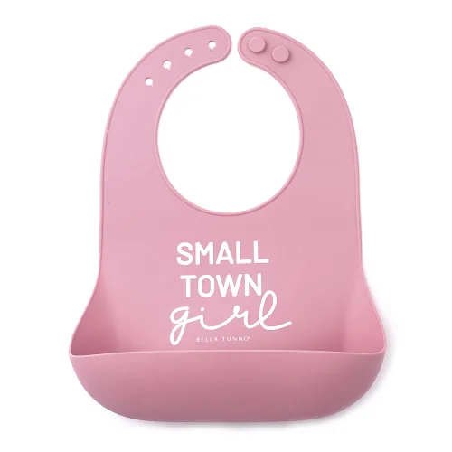 Miniatura 16 de Bella Tunno Wonder Bib - Baberos de silicona ajustables para bebés niñas, silicona duradera e impermeable libre de BPA, Taco Bell Taco Belle
