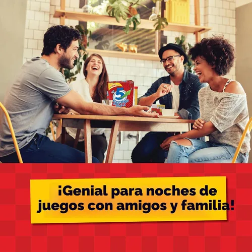 Miniatura 6 de Juego de la Regla de 5 Segundos - Juego de Cartas de Preguntas Simples para Diversión Familiar, Fiestas, Niños, Viajes, Noche de Juegos y Pijamadas
