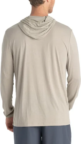 Miniatura 29 de Free Fly Sudadera ligera con capucha para hombre, con protección solar UPF 20+ para hombre, transpirable, manga larga, para pesca