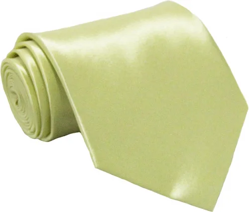 Miniatura 51 de Soophen corbata para hombre 3.75 pulgadas de color sólido