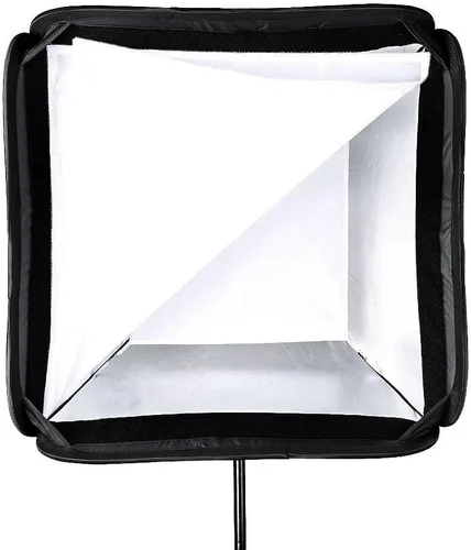 Miniatura 3 de Godox Caja suave de luz softbox de 24 x 24 pulgadas con soporte Godox tipo S Speedlite, kit de caja de luz portátil de montaje Bowens adecuado