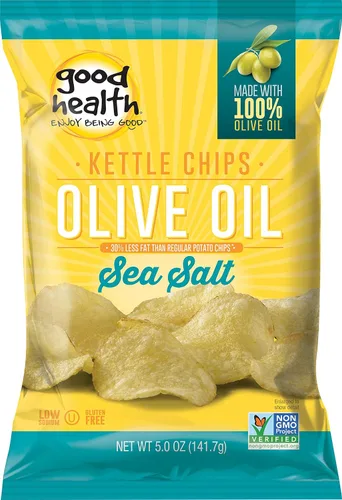 Miniatura 3 de Good Health chips de patatas de aceite de oliva, estilo hervido.