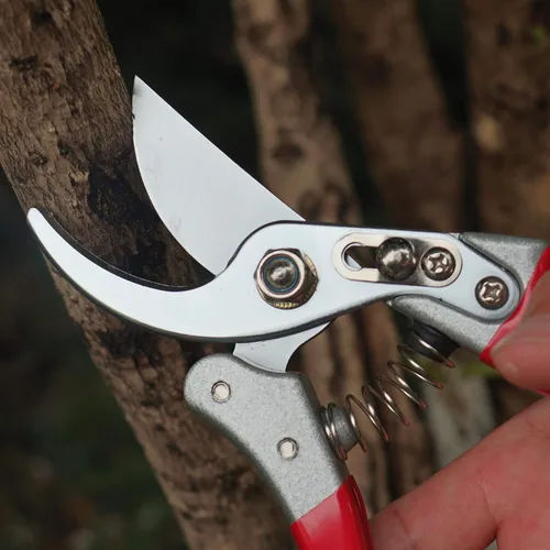 Miniatura 5 de Garden Shears - Tijeras de podar de mano profesionales, tijeras de podar de derivación resistentes (rojo)
