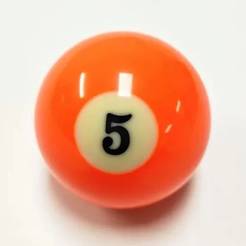Miniatura 10 de Bola de piscina de repuesto, bola de repuesto de ocho, billar de tamaño reglamentario de 2-1/4", peso de regulación, 15 bolas de objeto