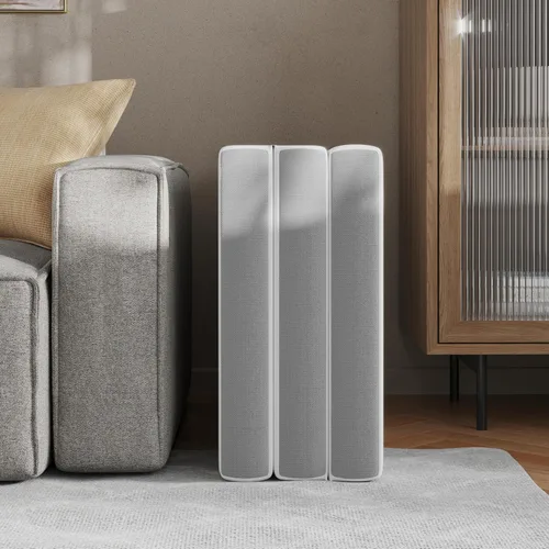 Miniatura 7 de Flash Furniture Cloud - Colchón de espuma viscoelástica de tres pliegues, colchón portátil en una caja, espuma certificada CertiPUR-US, 4 pulgadas