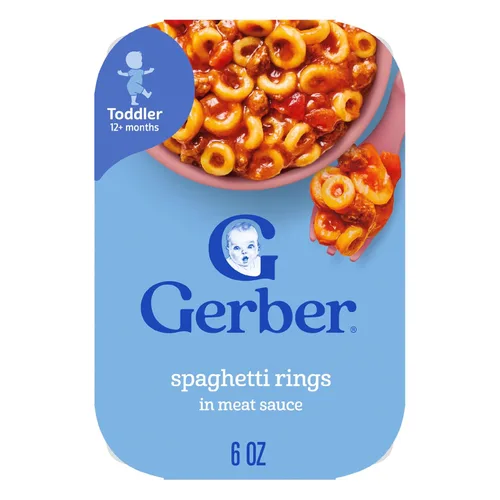 Miniatura 15 de Gerber Comida para niños pequeños, arroz amarillo y pollo, hora de comer para niños pequeños, 8PK