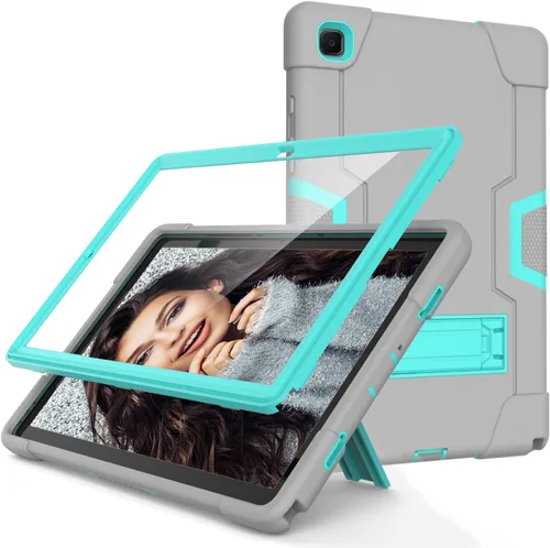 Miniatura 2 de Funda para Tablet de Samsung Galaxy Tab A7 10.4 2020, Funda Protectora de Alta Resistencia y a Prueba de Golpes de PC de Silicona con Soporte
