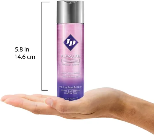 Miniatura 3 de ID Pleasure Lubricante Personal Estimulante 4.4 Fl Oz - Lubricante con Sensación de Hormigueo a Base de Agua con Extractos Botánicos Naturales