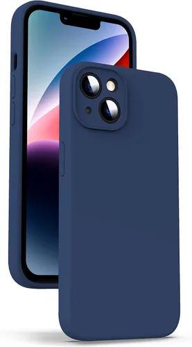 Miniatura 98 de Supdeal Funda de silicona líquida para iPhone 12 Pro Max, [protección de cámara] [antihuellas dactilares] [carga inalámbrica] Funda protectora de 4