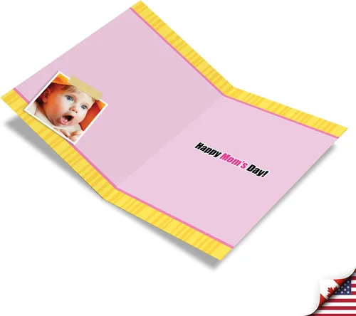 Miniatura 2 de NobleWorks - Divertida tarjeta del día de la madre con sobre - Saludos amorosos y humorísticos para mamá - Nombre real Isn't Mom 0207