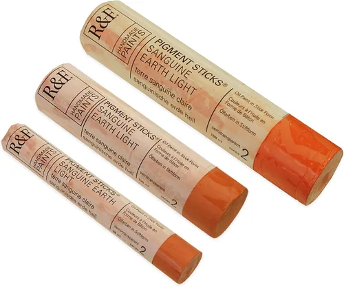 Miniatura 156 de Pinturas R&F Hechas a Mano - Palo de Pigmento al Óleo Profesional, Gris Neutro Medio, 188 ml