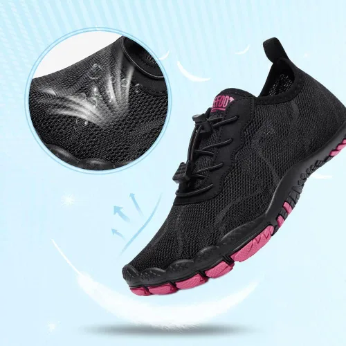 Miniatura 3 de HIITAVE - Zapatos de agua minimalistas para mujer, de secado rápido, para hacer natación, bucear, surfear, hacer deportes acuáticos, ir a