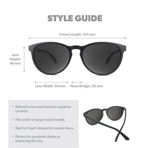 Miniatura 40 de Knockaround Mai Tais - Gafas de sol polarizadas para mujeres y hombres, lentes resistentes a los impactos y protección completa UV400