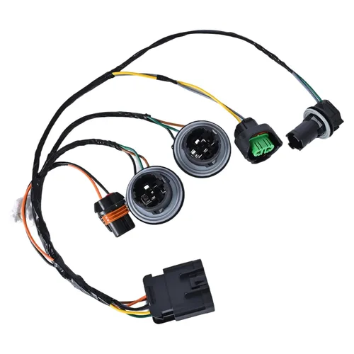 Arnés de cableado de faros compatible con GMC Sierra 1500 2500 3500 2007-2014 reemplazo del conector de arnés de cableado de faros # 15841610