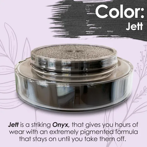Miniatura 3 de Beth Bender Beauty - Gel Eyeliner Frosting en Negro Mate (Jett)