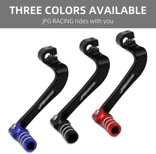 Miniatura 7 de JFG RACING Palanca de cambios para motocicleta, palanca de cambio plegable CNC para CRF 110 CRF110F 2013-2023 TTR 110 08-09 11-21 Negro