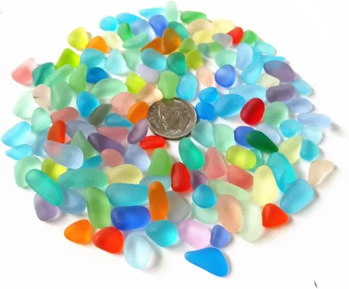 Miniatura 2 de Cuentas de cristal marino/cuentas de vidrio de playa para fabricación de joyas