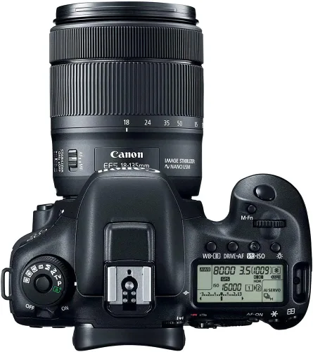 Miniatura 5 de Canon Cámara DSLR EOS 7D Mark II con lente USM de 0.709-5.315 in f/3.5-5.6 es USM y adaptador Wi-Fi W-E1 (9128B135) + tarjeta de memoria de 64 GB +
