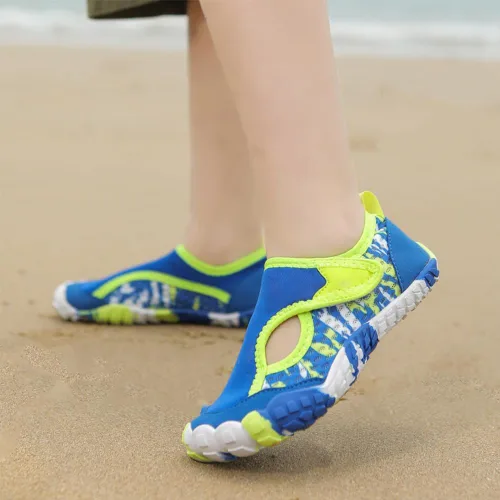 Miniatura 5 de Orgonite Zapatos de agua para niños y niñas, zapatos de playa, calcetines acuáticos, zapatos descalzos de secado rápido, zapatos de natación ligeros