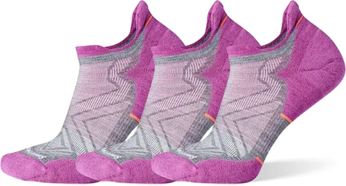 Miniatura 18 de Smartwool Run Targeted Cushion - Calcetines de tobillo bajo para hombre Negro - paquete de 3