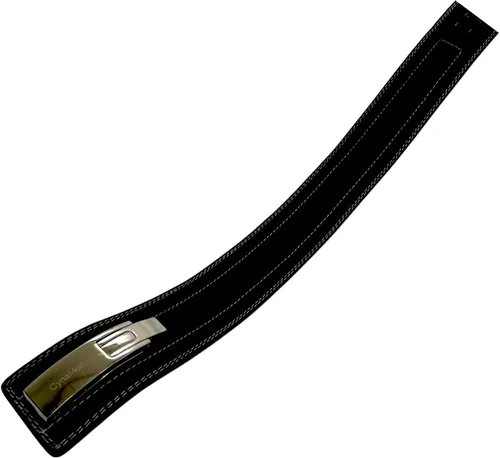Miniatura 4 de Cinturón de levantamiento de pesas negro con hebilla ajustable, 4 pulgadas de ancho y 0.394 in de grosor para levantamiento de pesas y gimnasio