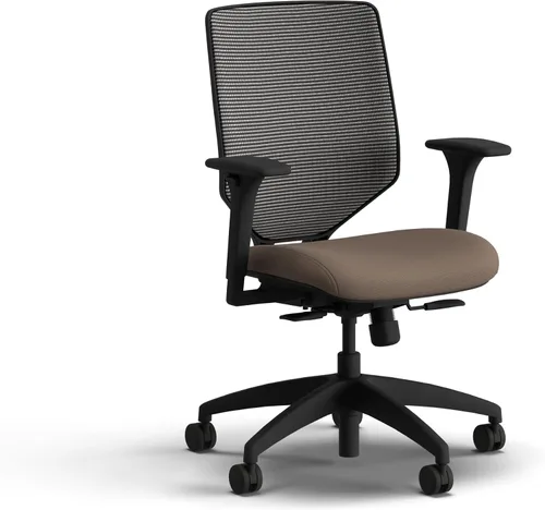 Miniatura 7 de HON Solve - Silla de oficina ergonómica, soporte de malla con respaldo de malla, soporte lumbar ajustable, brazos ajustables en altura, marco