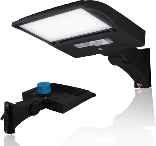 Miniatura 18 de RuggedGrade NextGen III - Luz LED para caja de zapatos de 300 W, 42,000 lúmenes, blanco brillante de 5000 K, montaje de brazo, 277-480 V, carcasa