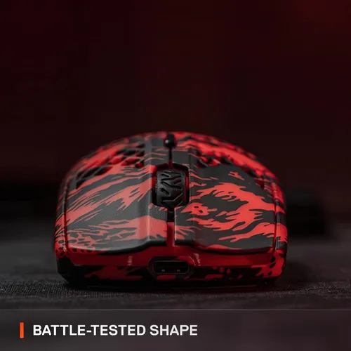 Miniatura 4 de SteelSeries Aerox 3 Wireless: Faze Clan Edition - Ratón Holey RGB para juegos - Sensor óptico TrueMove Air de 18K DPI - Diseño ultraligero