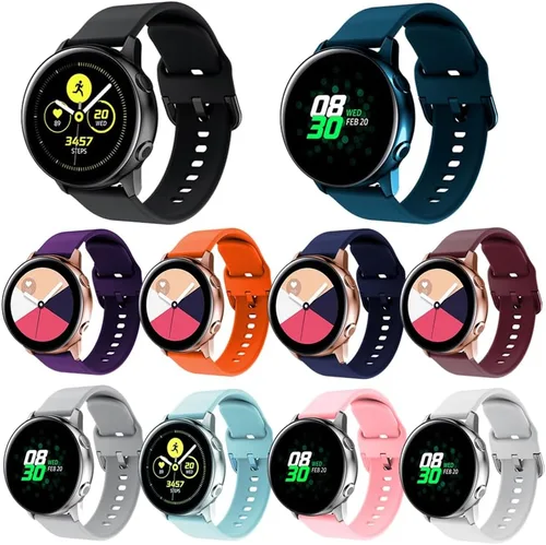 Miniatura 6 de 10 Pack Sport Bands Compatible with Samsung Galaxy Watch 7 6 5 4, 40mm 44mm bands/Galaxy Watch 3, 41mm 42mm Samsung Active 2 straps for Men & Women
