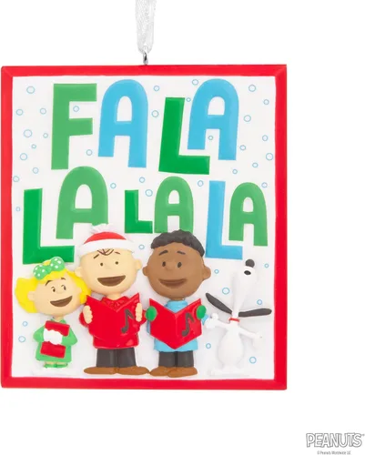 Miniatura 6 de Hallmark Adorno navideño de The Peanuts Gang Carolers