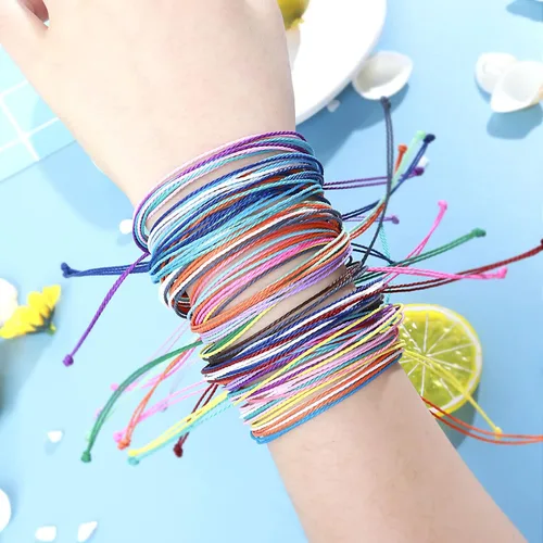 Miniatura 5 de Roe Dolph Pulsera de cuerda para hombre, impermeables, de verano, pulseras de surf de ola, pulseras de playa ajustables, regalos para adolescentes