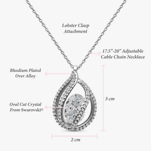 Miniatura 39 de TRYNDI Collar - Regalos para esposa del marido: Navidad, aniversario, ideas de cumpleaños; regalos románticos para ella