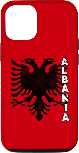 Miniatura 25 de Funda para iPhone 13 Pro Albania Bandera de Albania Double Eagle Flamuri Shqiperia