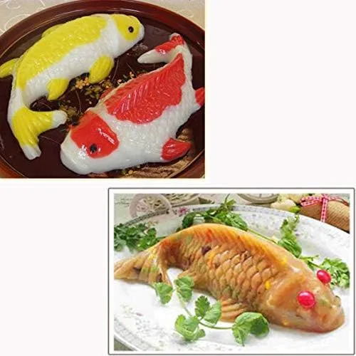 Miniatura 7 de Molde Koi en forma de pez - Molde para pastel de aleación de aluminio 3D (10 pulgadas)