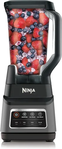 Ninja BN701 Professional Plus Licuadora, 1400 vatios máximo, 3 funciones para batidos, bebidas congeladas y helados con Auto IQ, 72 onzas. * Jarra y