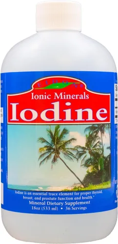 Miniatura 6 de Eidon Ionic Minerals Suplemento de yoduro de potasio, gotas de yodo líquido para hombres y mujeres, apoya los niveles de energía y la salud