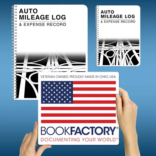 Miniatura 7 de Fasmov Auto libro kilometraje Log/Automóvil gasto Acta portátil – 124 páginas – 5 x 7 pulgadas WIRE-O (LOG-126-57CW-A(millaje))
