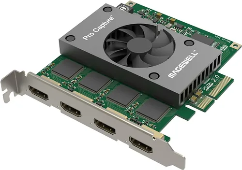 Miniatura 3 de Magewell Pro Capture Dual HDMI 11080 - Tarjeta de captura PCIe HDMI de doble canal para grabación de video HD para transmisión en vivo, grabación