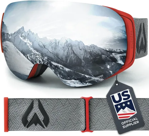 Miniatura 24 de Wildhorn Roca - Gafas de esquí para hombres y mujeres con protección antiempañamiento/arañazos 100% UV - Lente magnética - Gafas de nieve