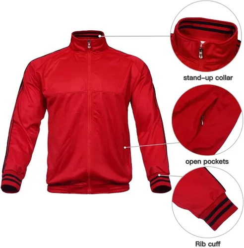 Miniatura 4 de AKsit Conjunto deportivo de 2 piezas con capucha para hombre