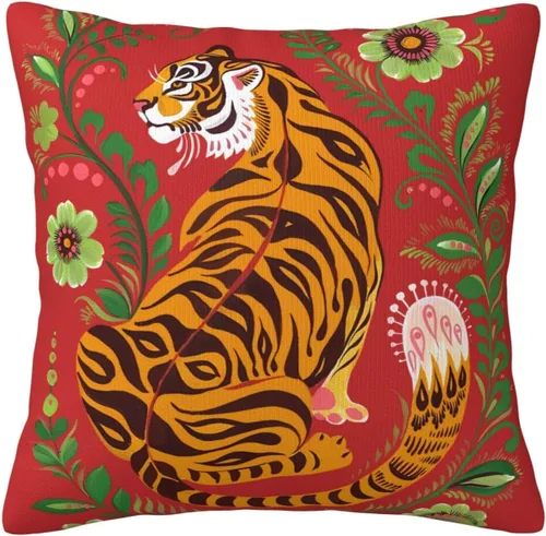 Miniatura 18 de Almohada de terciopelo con estampado de puntos de leopardo rosa y naranja, juego para el hogar, cómoda decoración de cama cuadrada, sofá al aire