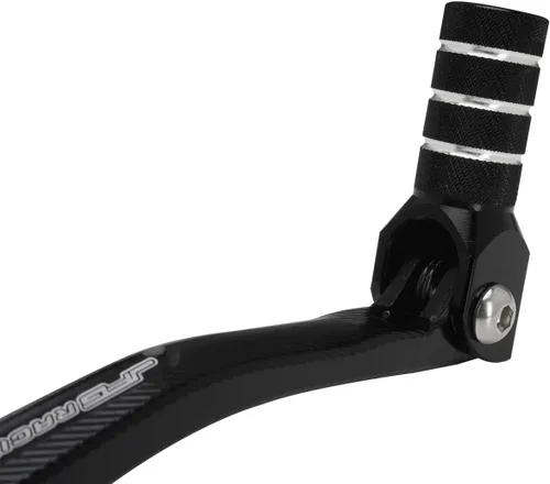 Miniatura 4 de JFG RACING Palanca de cambios plegable para motocicleta + estriberas para moto de cross CNC universal para 50cc - 125cc CRF CR XR RM KX KLX YZ TTR
