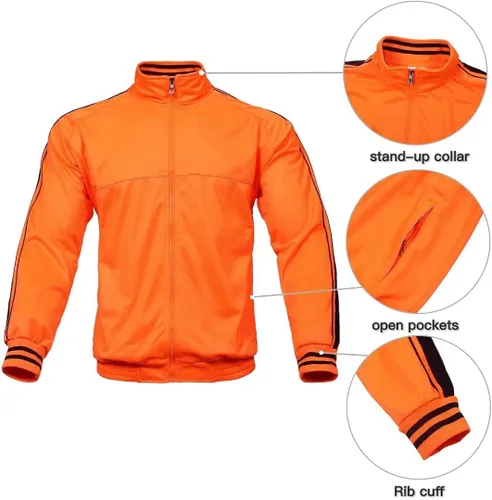 Miniatura 4 de AKsit Conjunto deportivo de 2 piezas con capucha para hombre, conjunto deportivo de moda
