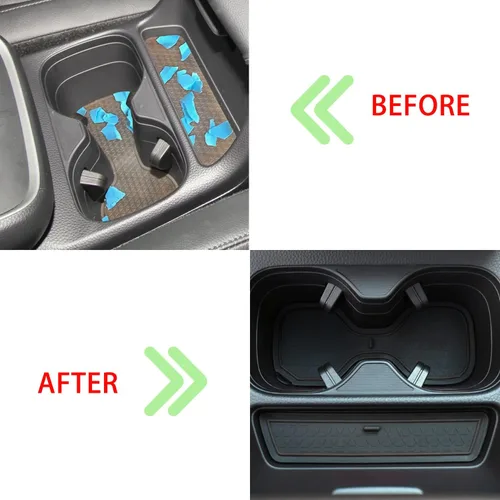 Miniatura 2 de Forro de consola central para accesorios Honda CRV 2023 2024 2025 2026, para alfombrilla de portavasos CR-V, almohadilla de ranura de puerta, borde