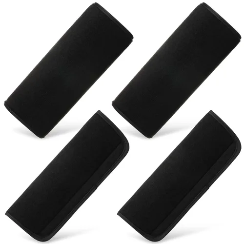 Miniatura 10 de Riakrum 4 fundas para cinturón de seguridad de automóvil para bebé, correas de asiento de automóvil, almohadillas de hombro para niños, fundas