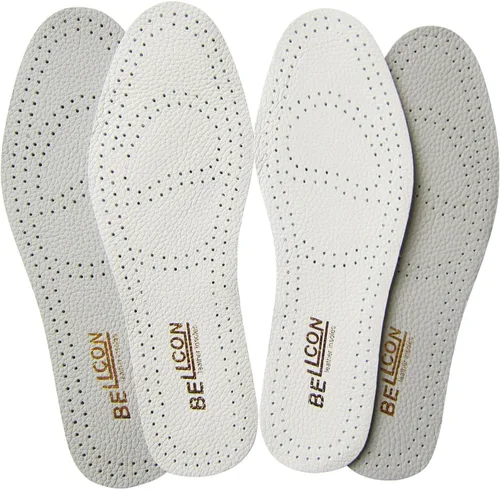 Miniatura 11 de Bellcon - Plantillas de cuero para hombres, inserciones de cuero fino para botas de hombre, almohadillas de zapatos de longitud completa con carbono