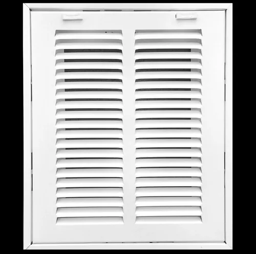 HVAC Premium Rejilla de Filtro de Aire de Retorno de Acero con Apertura de Conducto de 8 x 6, para Filtro de 1 pulgada, Puerta Extraíble, Rejilla de