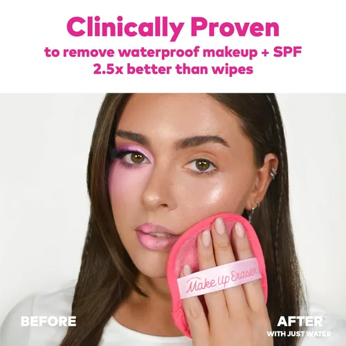 Miniatura 2 de The Original MakeUp Eraser PRO, Effortlessly Remove All Makeup Using Only Water, Including Waterproof Mascara, Eyeliner, Foundation, Lipstick