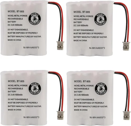 Miniatura 8 de Kastar Paquete de 1 batería de repuesto para Uniden BT-905 BT905 BP-905 BP905 BT-1006 BT-800 BT800 BP-800 BP800, Uniden TRU3466 TRU348 TRU3485