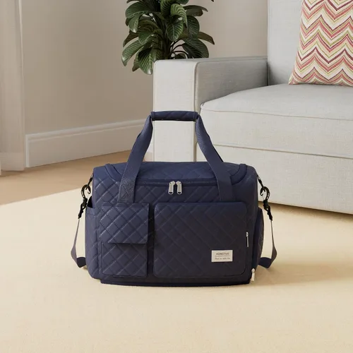 Miniatura 184 de Pequeña bolsa de gimnasio para mujer, bolsa de viaje con compartimento para zapatos